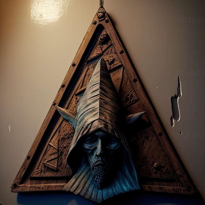 3D модель Голова піраміди з Silent Hill (STL)